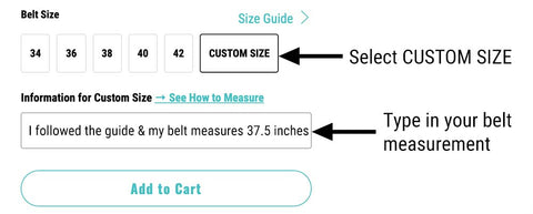 Belt Size Chart: How To Choose Belt Sizes & Buy Belts That Fit Based On  Your Pant Waist Size 