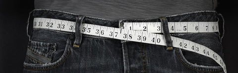 measure through the belt loops with your jeans worn at a comfortable height. 36 pants uses a 38 belt