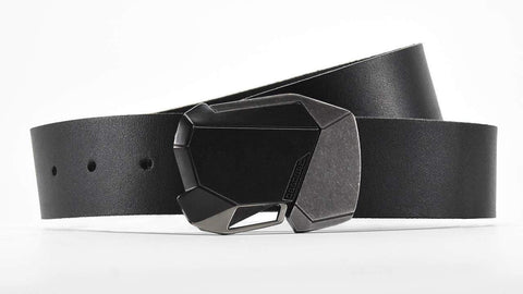 Matte Black Ops Fractal is cool buckle with magnetic lock that is perfect for an all-black outfit.