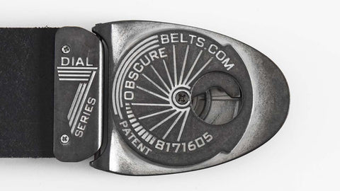 stylish design on the back of the buckle. this is a unique quality leather belt for jeans