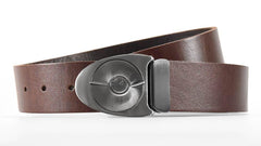 Series 7 Satin Gunmetal Dial on Leather Belt