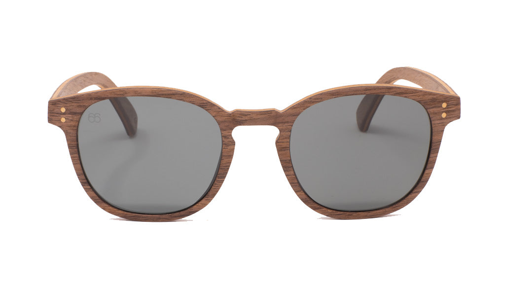 WOODONLY Pilot Wood Polarized Sunglasses - Retro Style Wooden