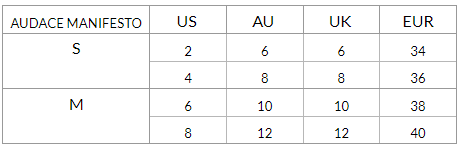 SIZE GUIDE