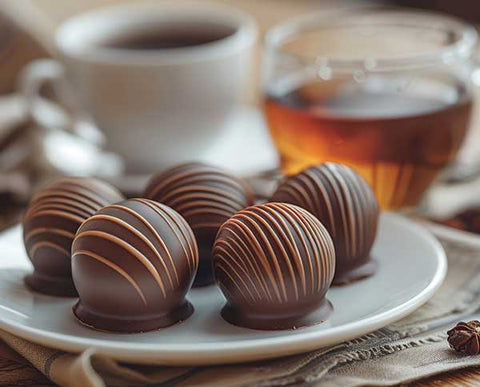 green tea with truffles - does green tea have calories?