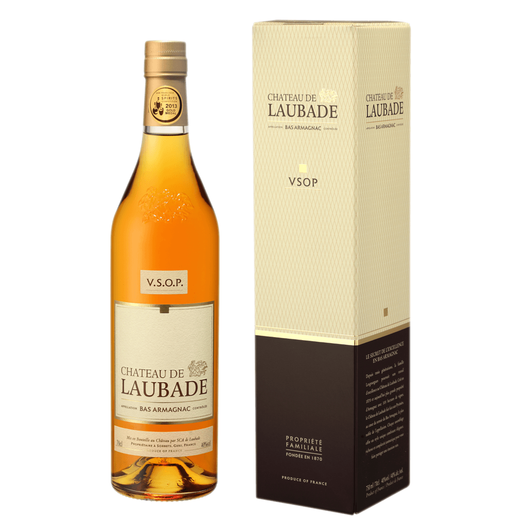 Campagnere vsop отзывы. Laubade bas Armagnac VSOP. Chateau VSOP. Шато де Лобад 1943 года. Арманьяк Chateau de Laubade реклама.