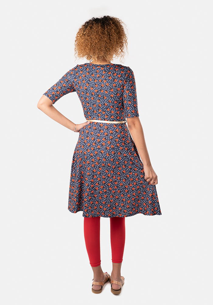 Carmel Ladybird Print Dress – Popsy Clothing