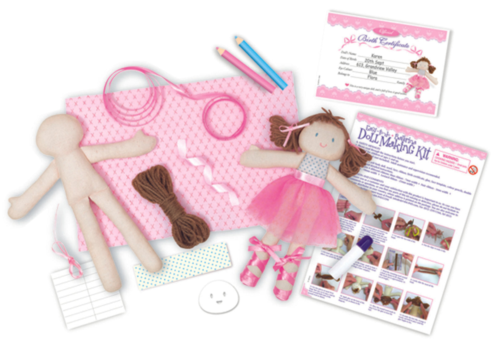 ballerina doll making kit