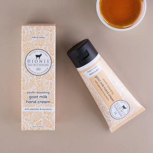 Dionis Youth Boosting Goat Milk Hand Creme - Milk & Honey - The Soap Opera Company