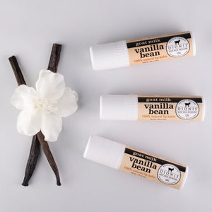 Dionis Vanilla Bean Goat Milk Lip Balm - The Soap Opera Company