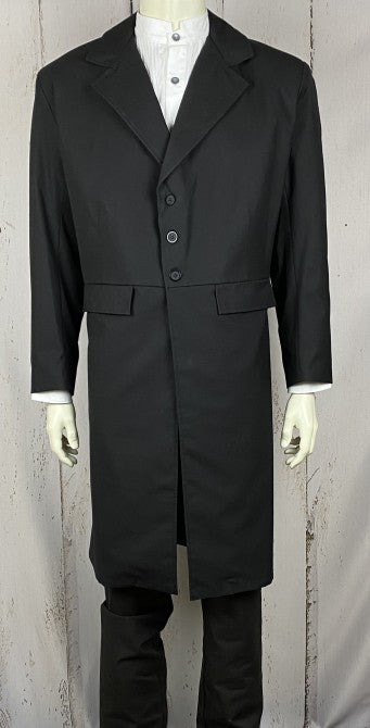 Mens old west frock coats canvas dusters and authentic style sack coat