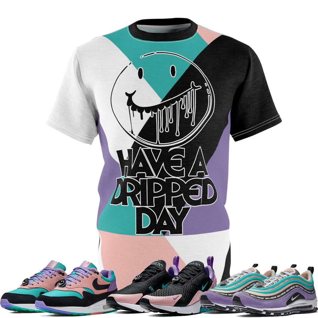 Shirt to Match Air Max 270 Have A Day Sneaker Colorway "Dripped D – NowServingShirts