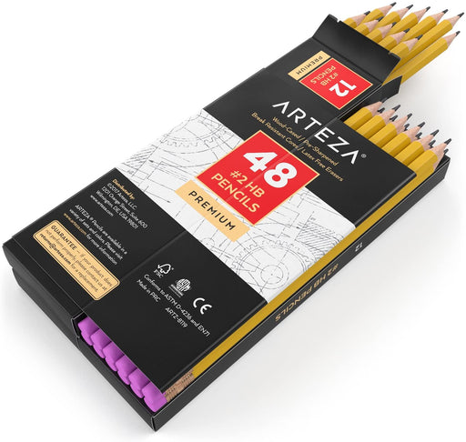 Arteza Dual Brush Pens TwiMarkers Set of 100 Colors Fine Brush Tip Sketch Ma