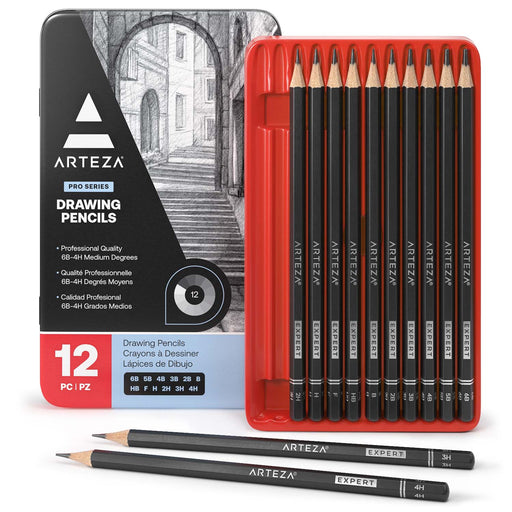 Arteza Gel Ink Pen Refills, Red - Doodle, Draw, Journal - 36 Pack : Target