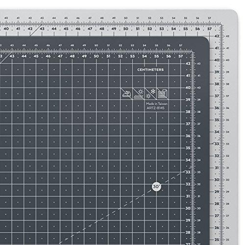 Arteza Self Healing Rotary Cutting Mat, 18x24 with Grid & Non Slip Surface for