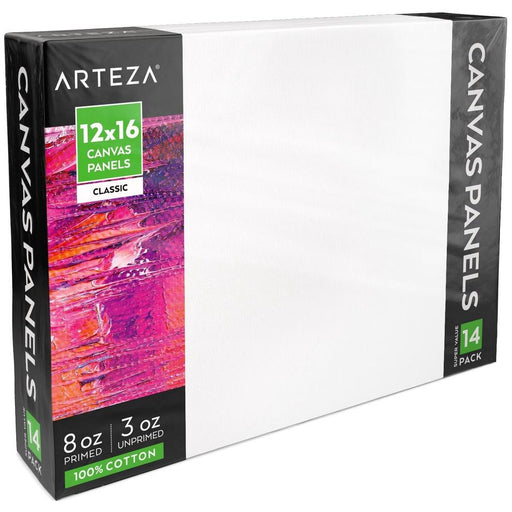 Mixed Shape Canvases, Multi-Pack Small Sizes - Set of 20 –