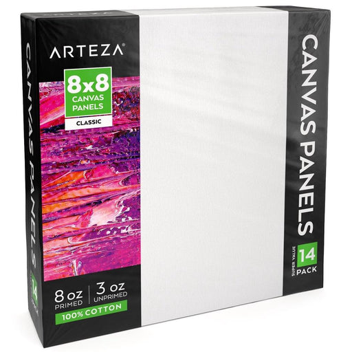 42 Pack 5x7 Inch Canvases for Painting,10 oz Double Primed Acid-Free 100%  Cotton Canvas Panels,Blank Flat Canvas Board for Acrylics Oil Watercolor