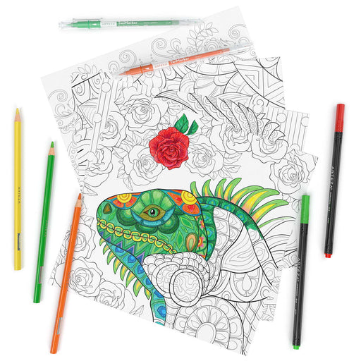 Color Cute Coloring Book: Perfectly Portable Pages (On-the-Go Coloring  Book) (Design Originals) Extra-Thick High-Quality Perforated Pages;  Convenient 5x8 Size i…