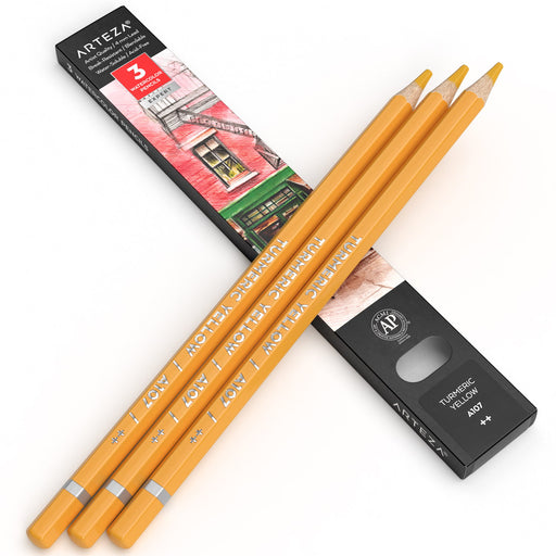 Liqui-Mark  Set of 10 Neon # 2 HB Pencils with Eraser