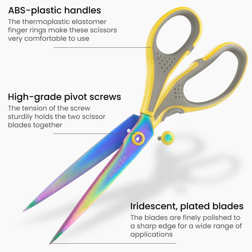 9.5in Stainless Steel Comfortable Handle Scissors for Office Home - China  Scissor, Office Scissors