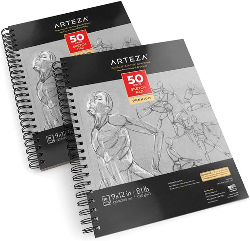 Sketch Pad, 9x12” - Pack of 2(110 Sheets Each) — Shuttle Art