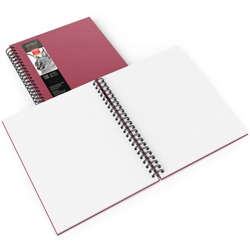 Two Pack Spiral Bound Sketchpad for Travel and Portable Sketch Work - -  Art-n-Fly