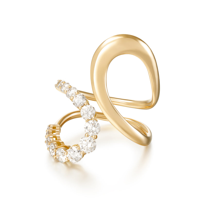 Aria Jane Ring (Partial Diamonds)