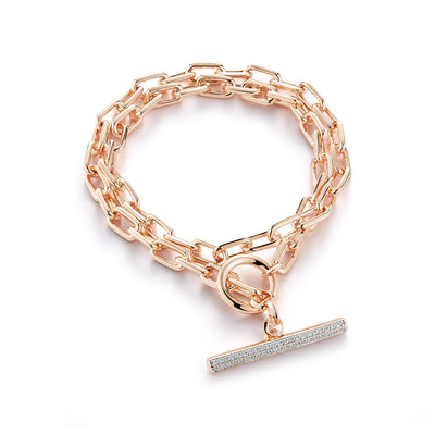 By hook or crook Rose Gold Bracelet at Rs 3936.00, Bracelet