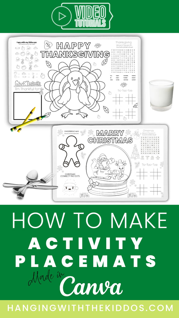 Activity Placemats