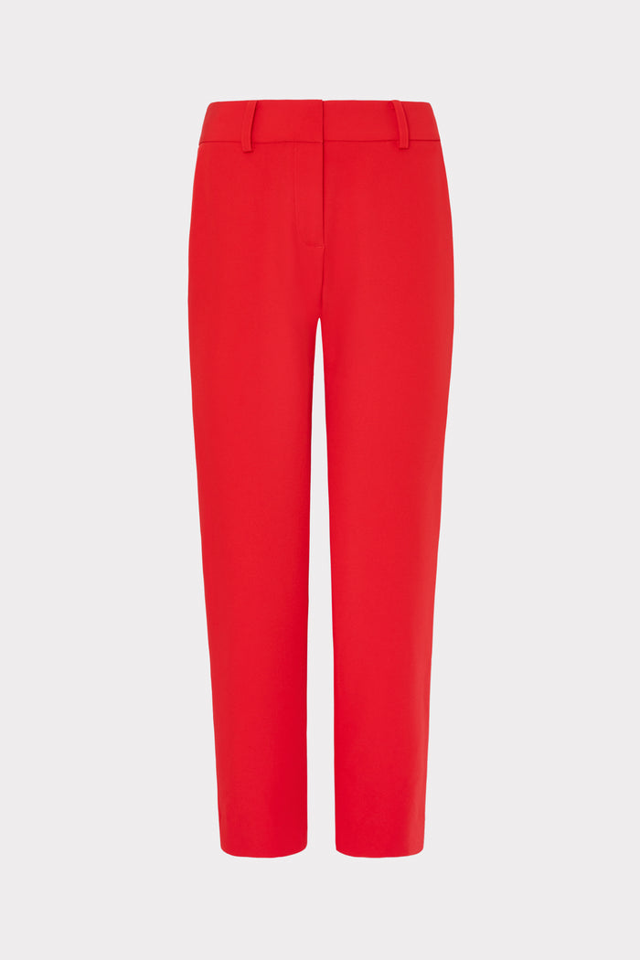 Women Red Trousers