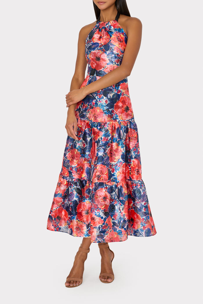 Jasmine Maxi Dress Red – Borrowed Style