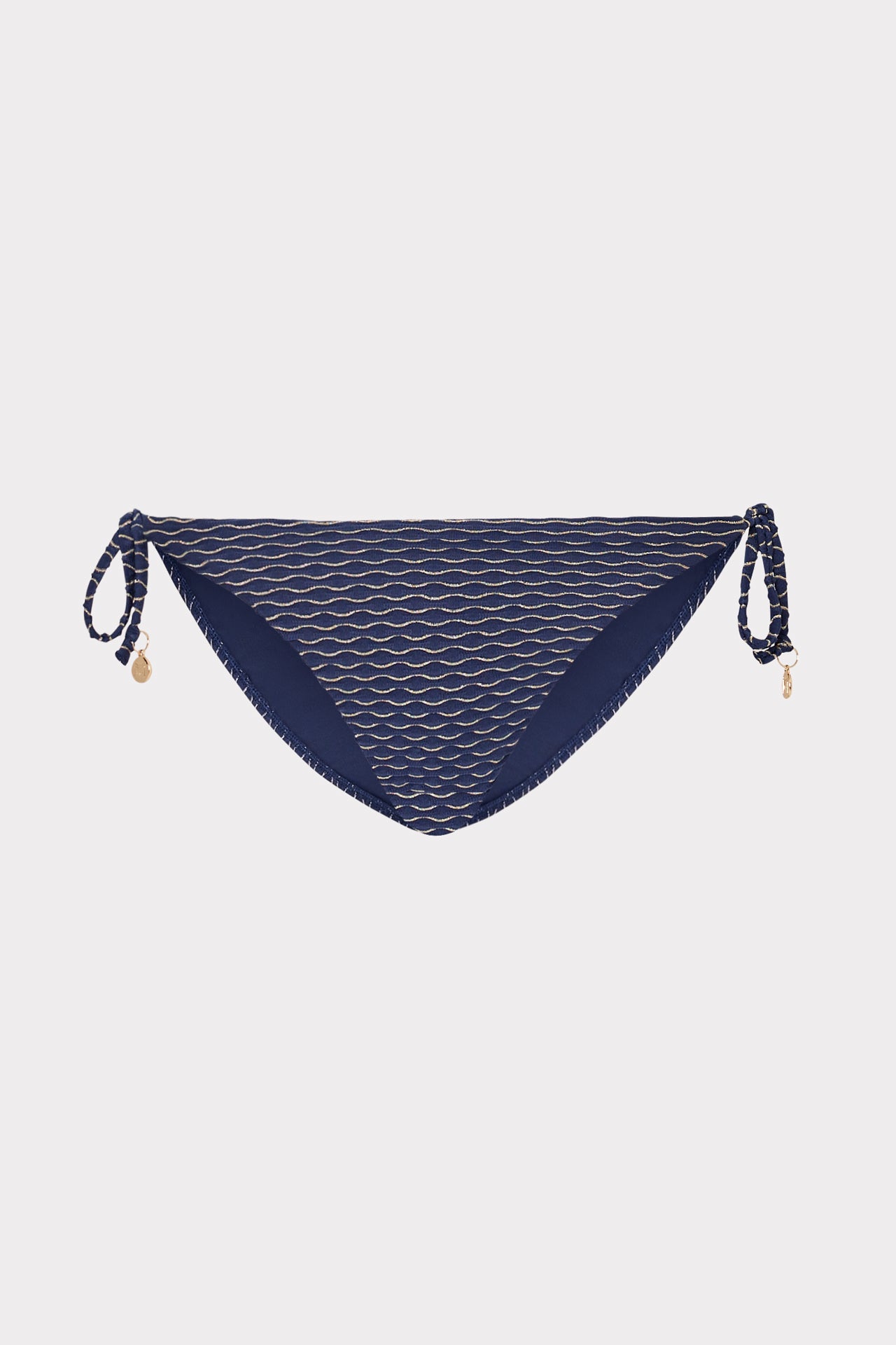 Milly Cabana Women's Navy Blue Bikini Top | Milly Navy / L