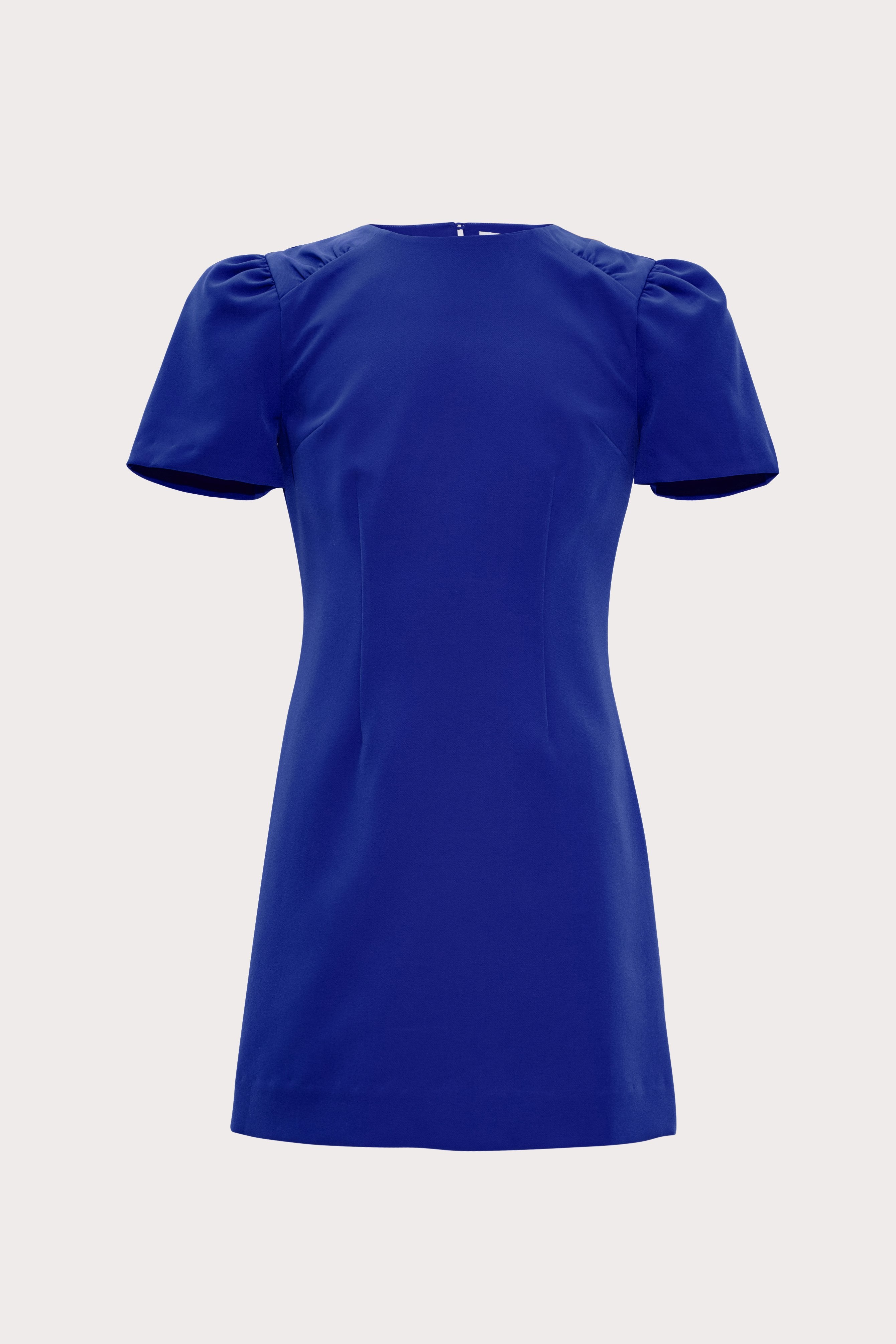 Milly Mini Francesca Cady Ruch Dress In Cobalt