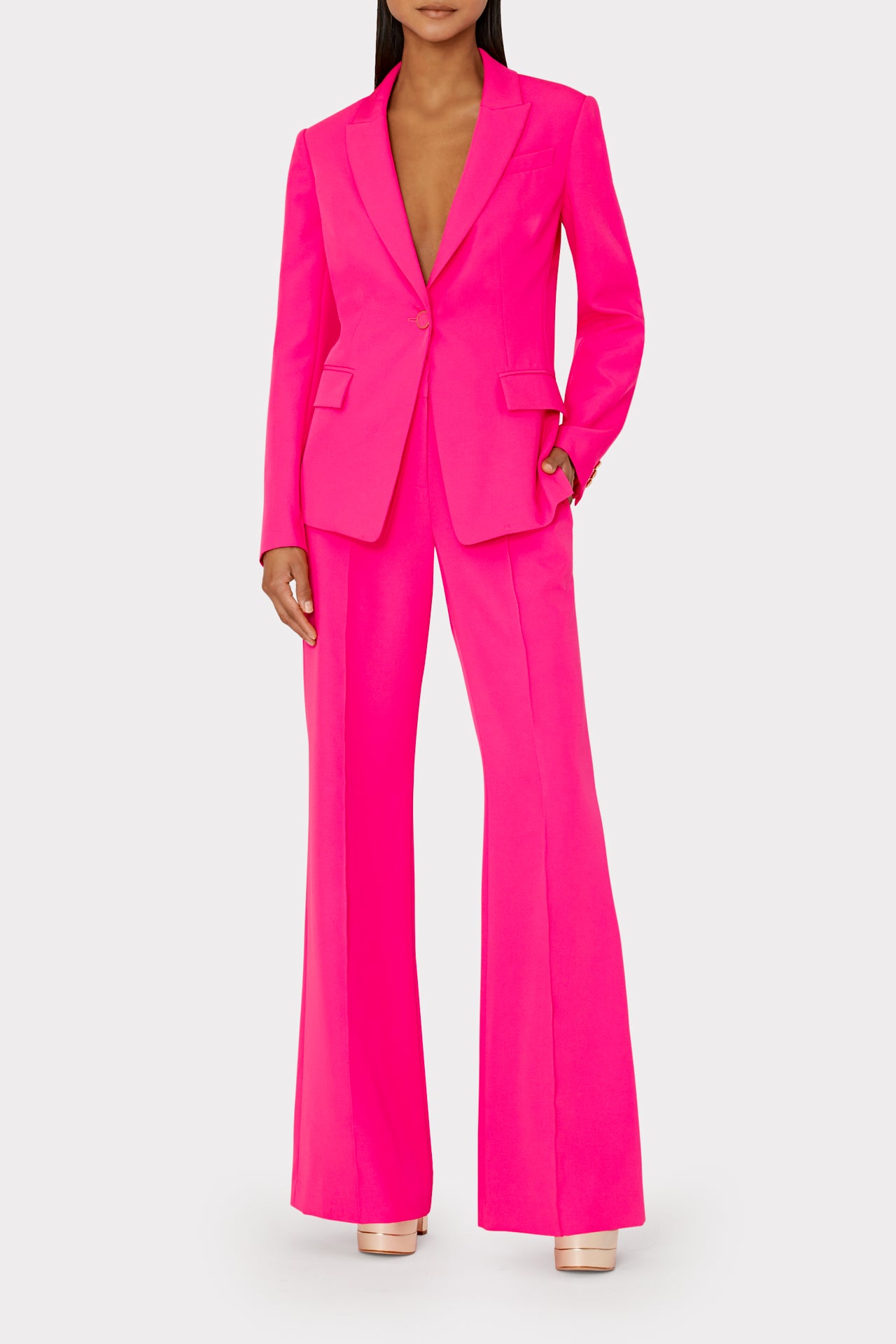 Avery Cady Blazer in Barbie Pink