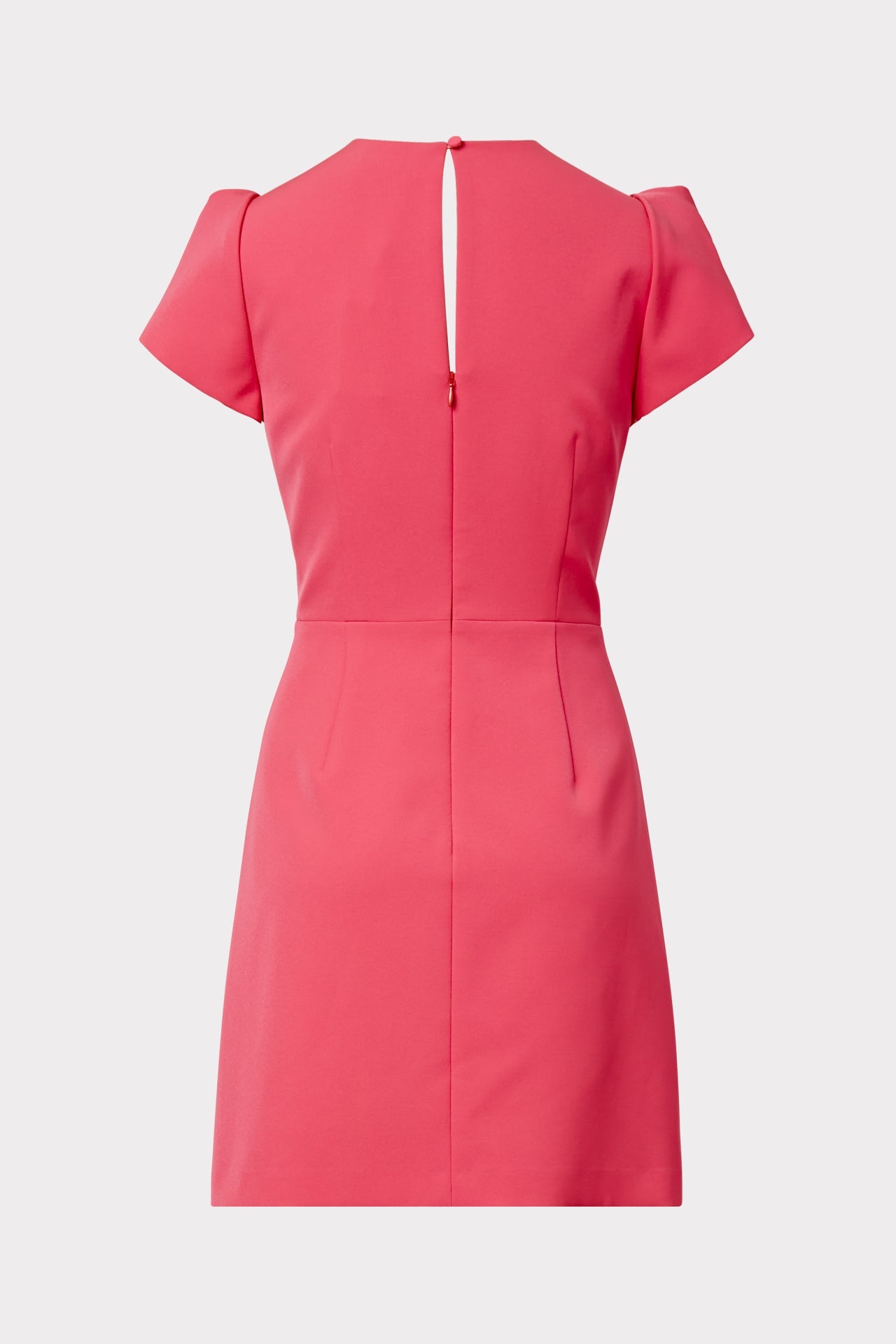 maat Overvloedig Immuniseren Cady Atalie Short Sleeve V-Neck Mini Dress in Pink | MILLY