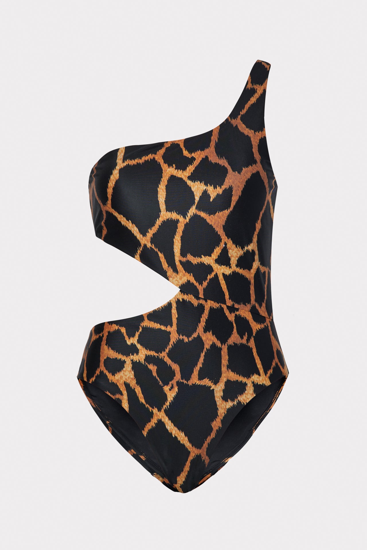 Giraffe Print Miranda One Piece Cutout