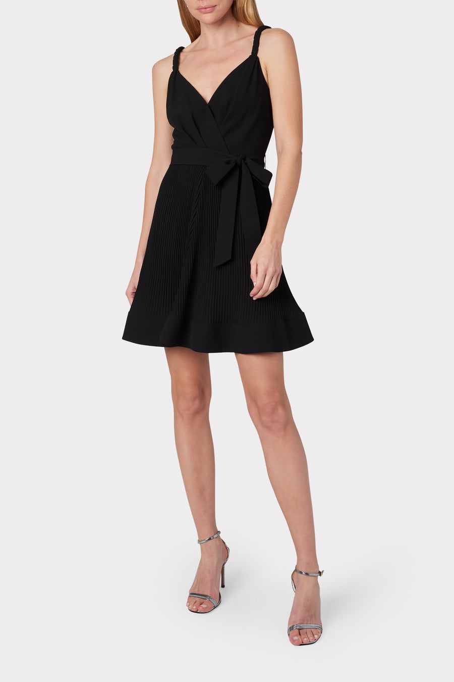 Livy Pleated Mini Dress | MILLY