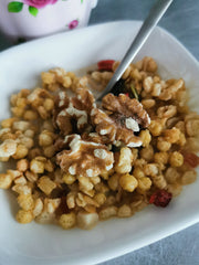 walnuts with cereal