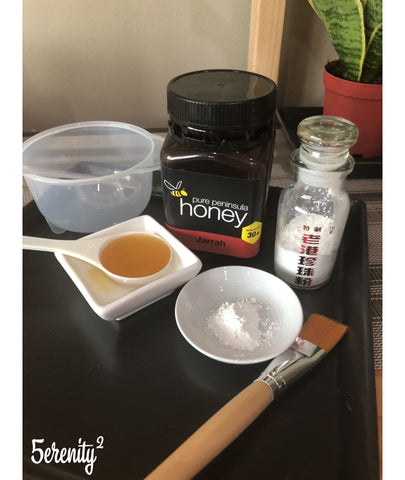 Pearl honey mask ingredients in Traditional Chinese Medicine