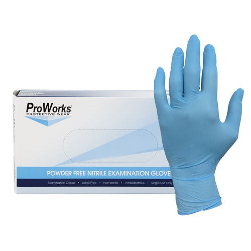 CATCH® ProWorks® Pyramid Grip® Neon Green Nitrile Disposable Gloves Po —  LiftSupply