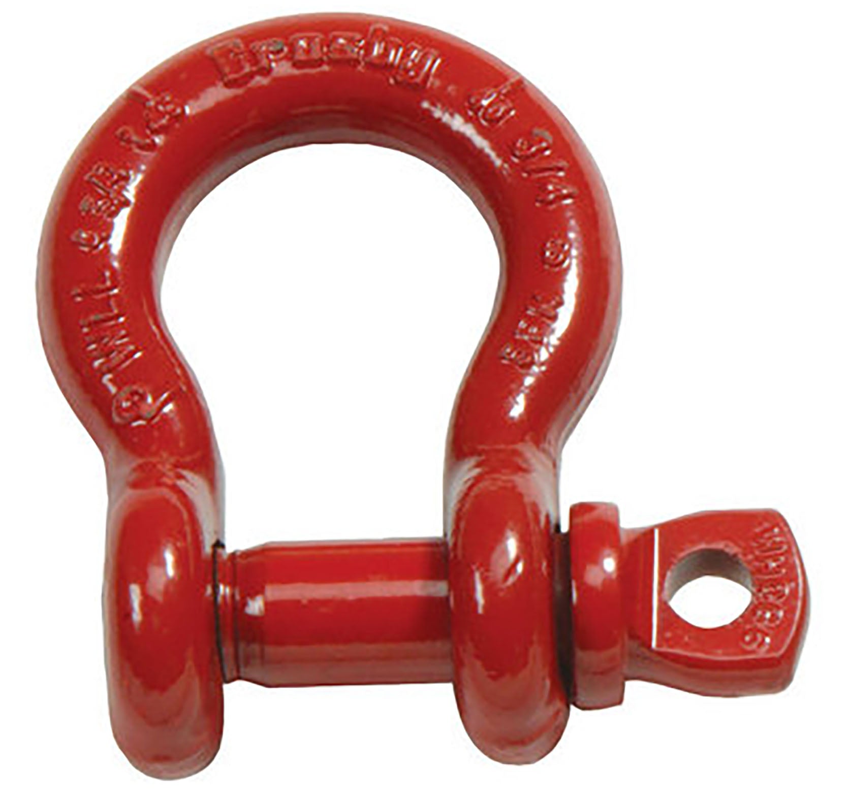 Crosby 1018507 Carbon Steel S-209 Screw Pin Anchor Shackle Self-Color