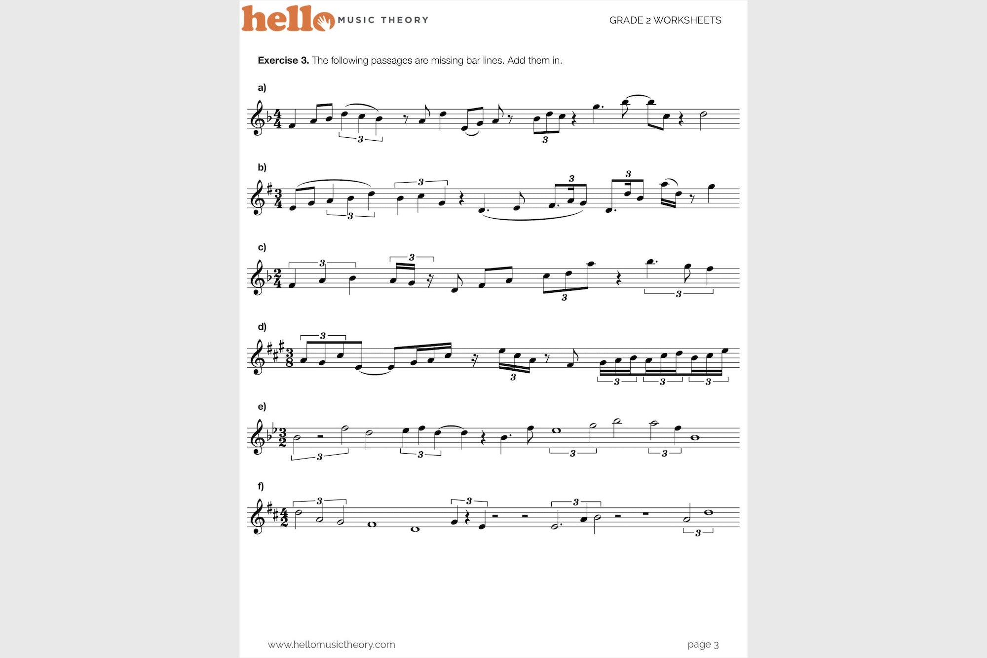 music theory worksheets bundle hello music theory