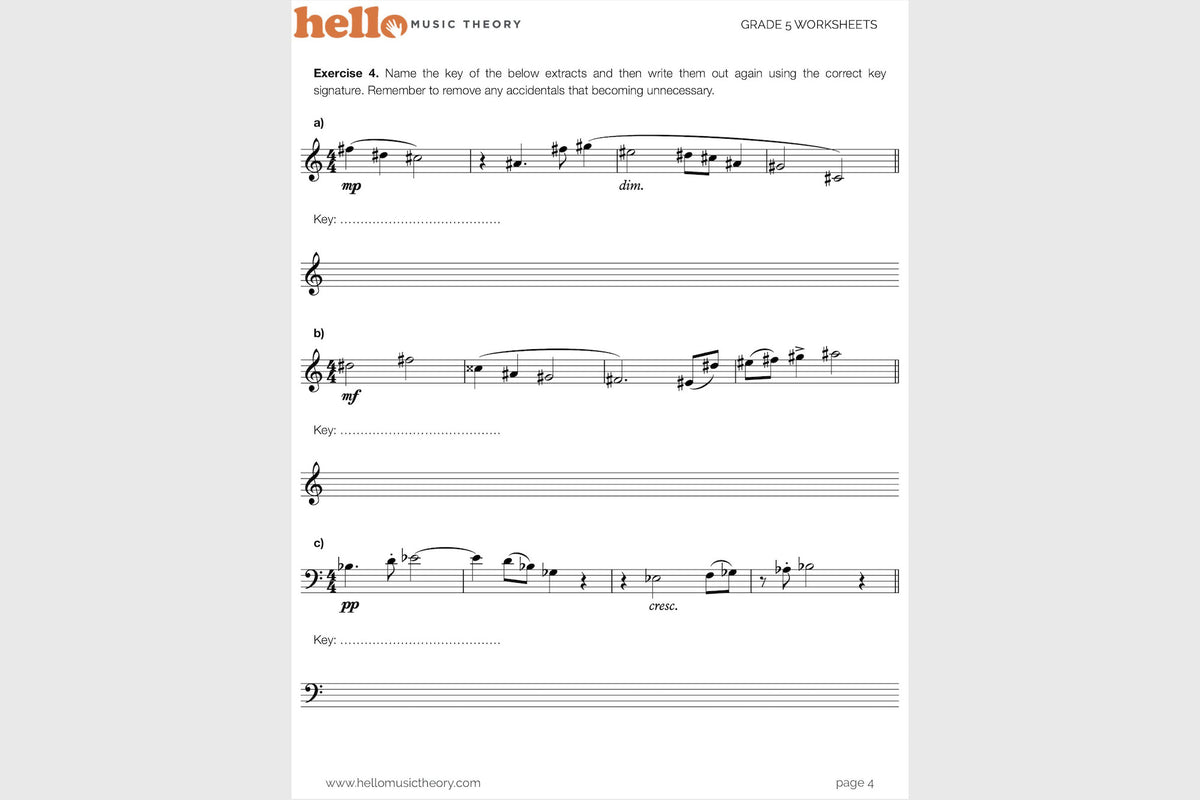 music theory worksheets bundle hello music theory