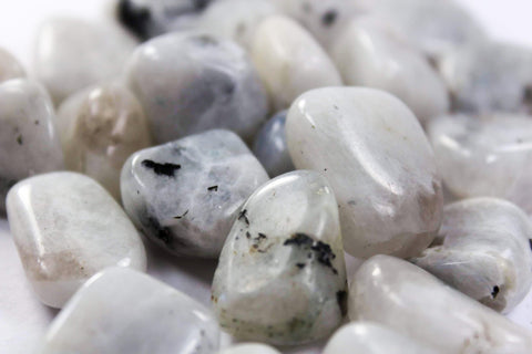 blue moonstone tumbled - spiritgypsy - healing crystals