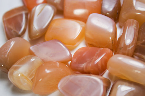 Peach Moonstone - Tumbled