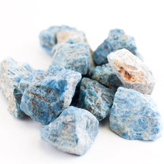 Blue Apatite Crystals - Muse + Moonstone