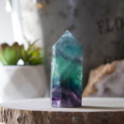 Fluorite Crystals - Muse + Moonstone