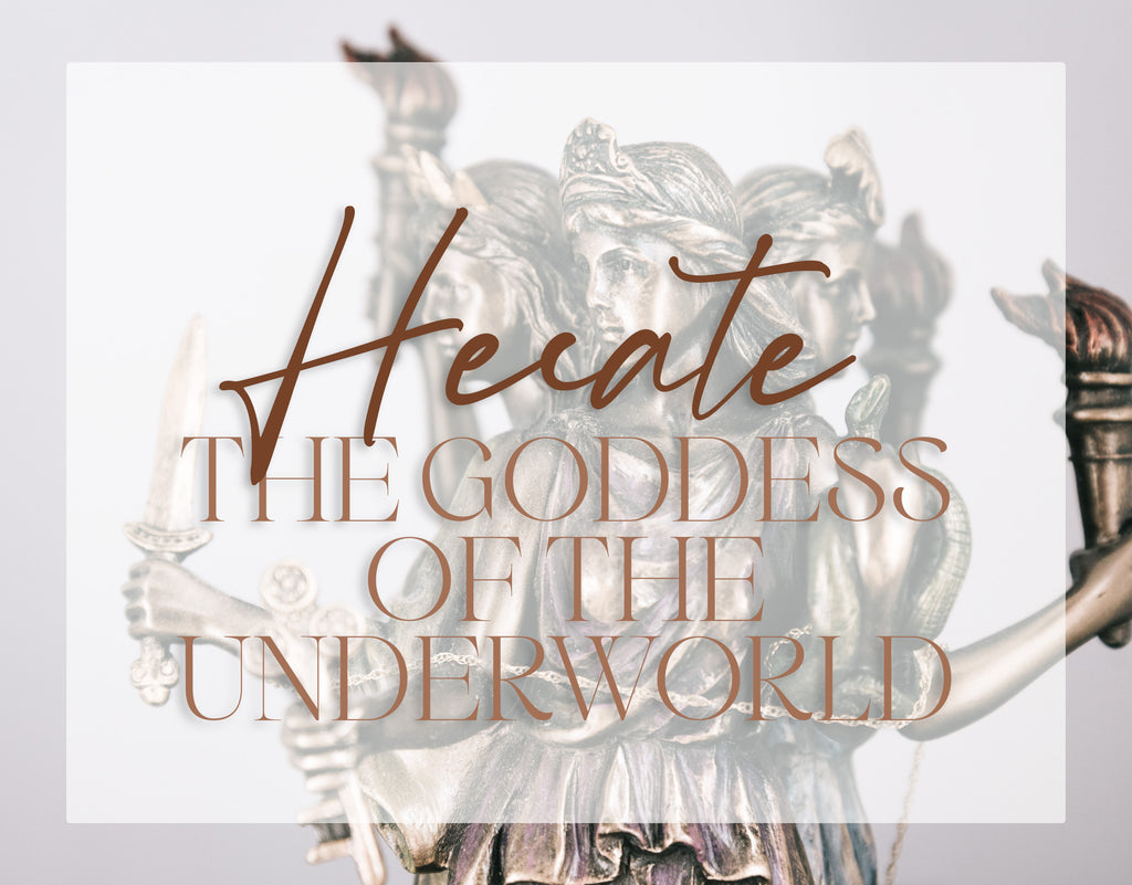 Hecate Goddess of the Underworld - Muse + Moonstone