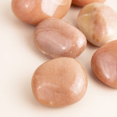 Pink Aventurine Tumbled Crystals - Muse + Moonstone