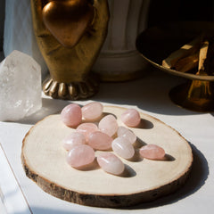 Rose Quartz Tumbled Stones