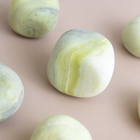 Shop Serpentine Tumbled Stones - Muse + Moonstone